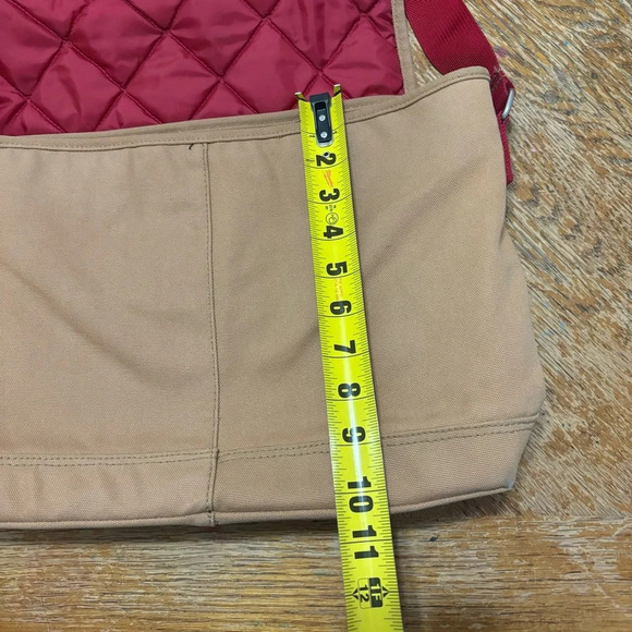 VINTAGE MENS POLO SPORT RALPH LAUREN KHAKI MESSENGER CROSSBODY BAG PURSE 90s Y2K - Picture 8 of 8